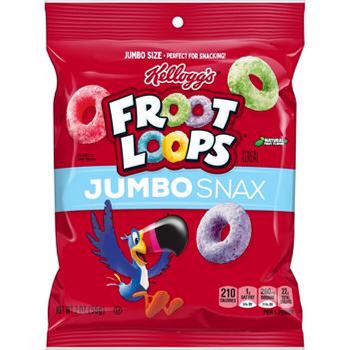 Kellogg´s - Froot Loops Jumbo Snax 13g