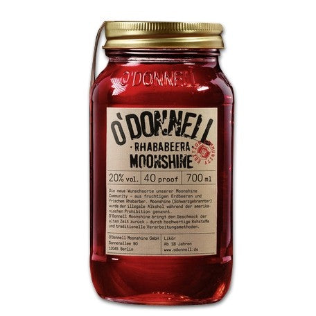 O'Donnell - MOONSHINE Rhababeera 700ml 20% vol.