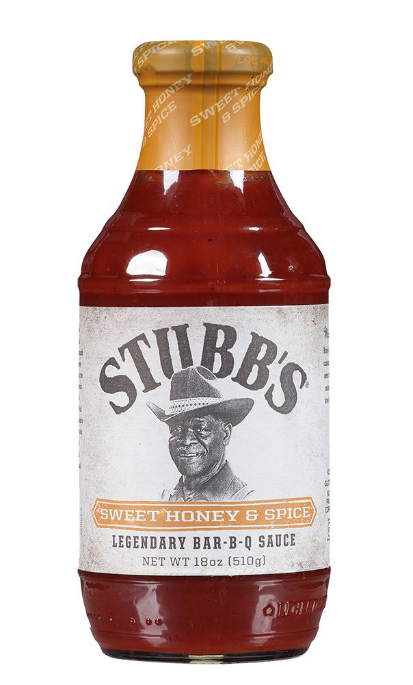 Stubb´s Sweet Honey & Spice BBQ Sauce 510g