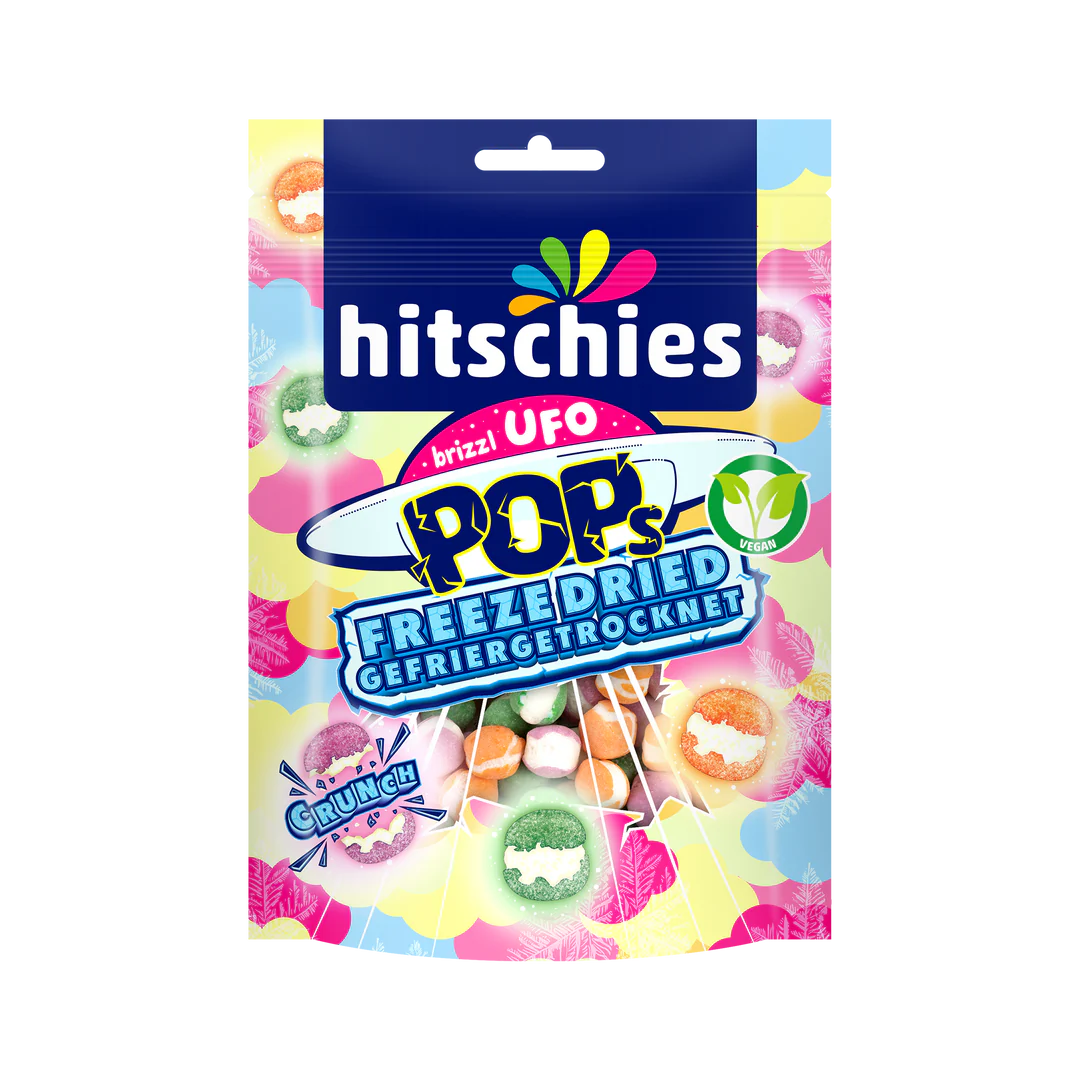 Hitschies brizzl UFO Pop's Freeze Dried 50g