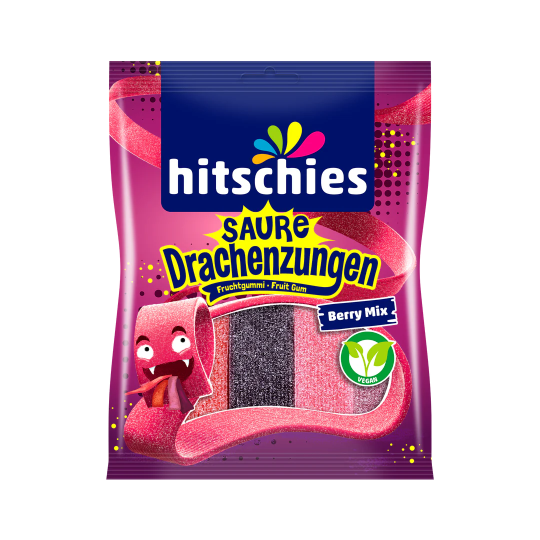 Hitschies Saure Drachenzungen Berry Mix 125g