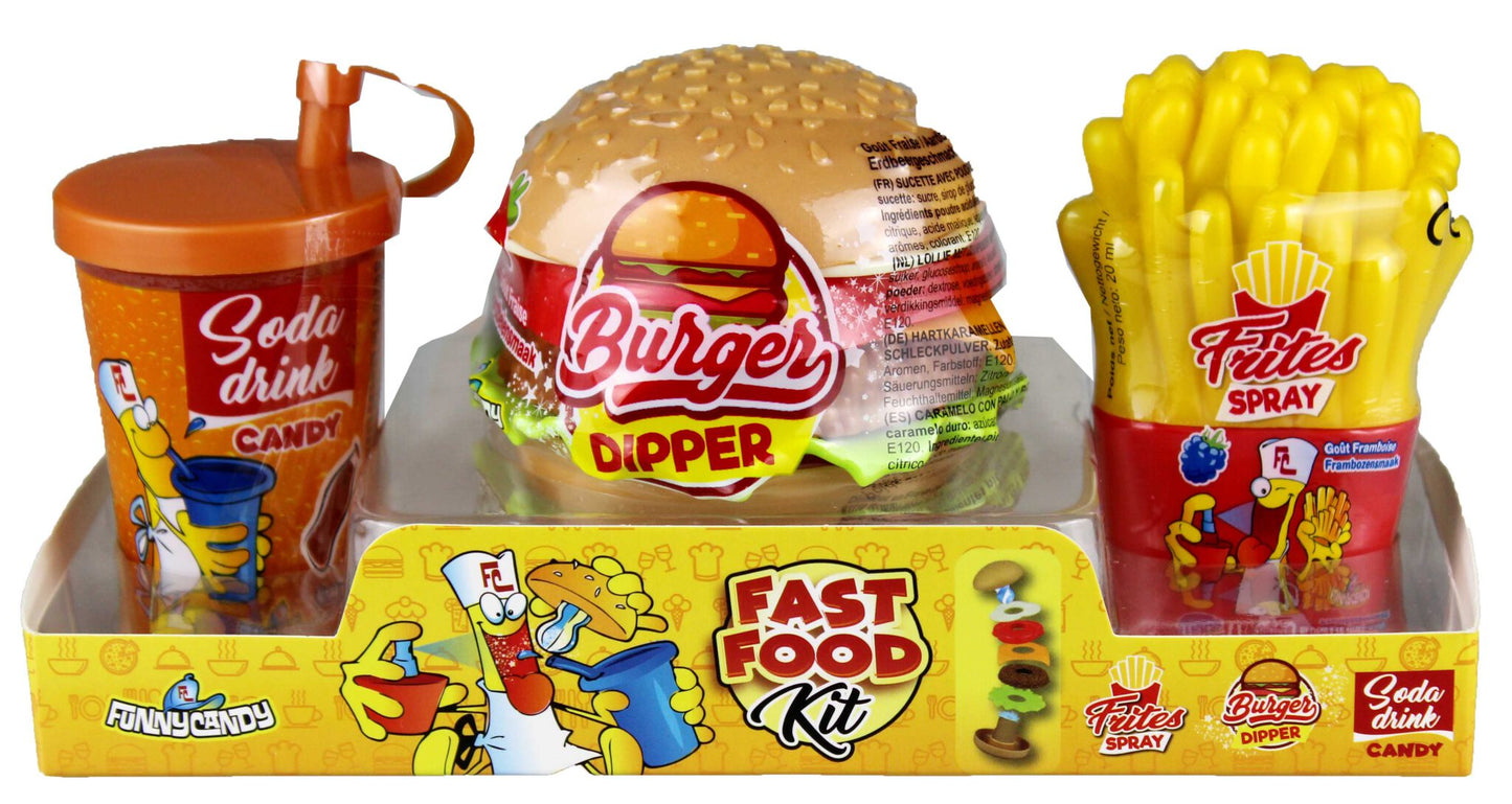 Funny Candy Fast Food Kit 104g