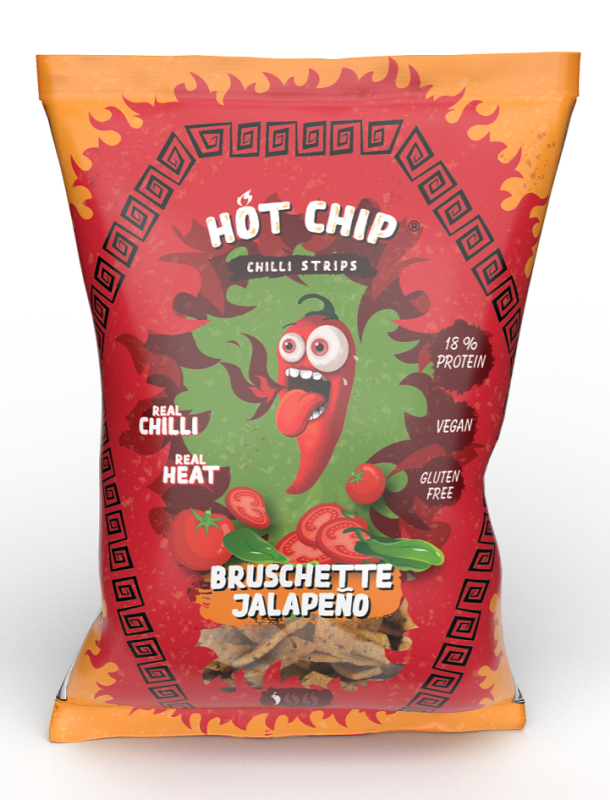 HOT CHIP - Chili Strips Bruschette Jalapeno 80g