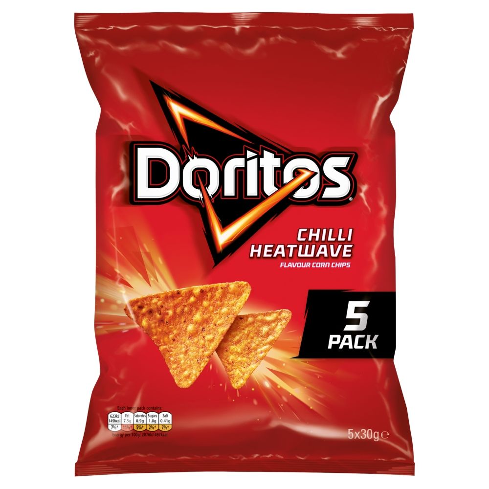 Doritos Chilli Heatwave 5x 30g