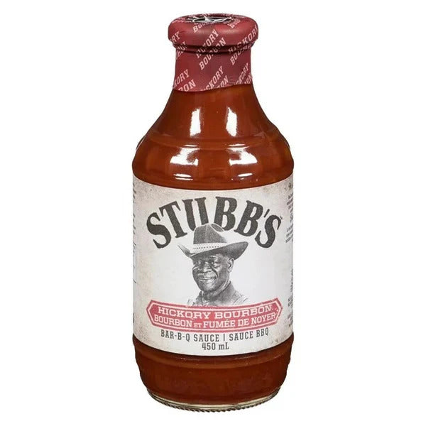 Stubb's Hickory Bourbon BBQ Sauce 450ml