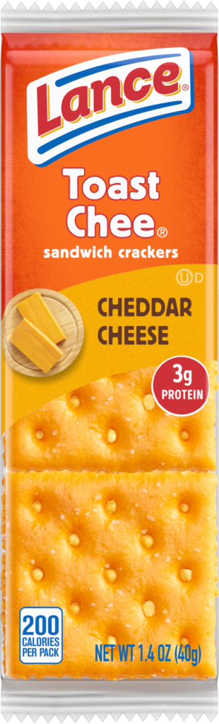 Lance Toast Chee Sandwich Crackers Cheddar Cheese 40g