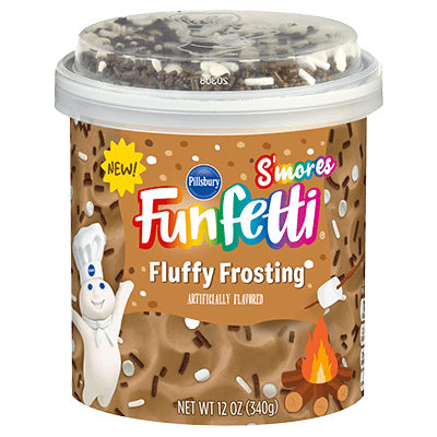 Pillsbury Funfetti S'Mores Fluffy Frosting 340g