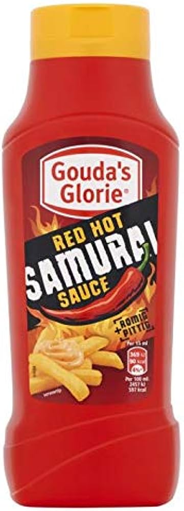 Gouda´s Glorie Red Hot Samurai Sauce 650ml