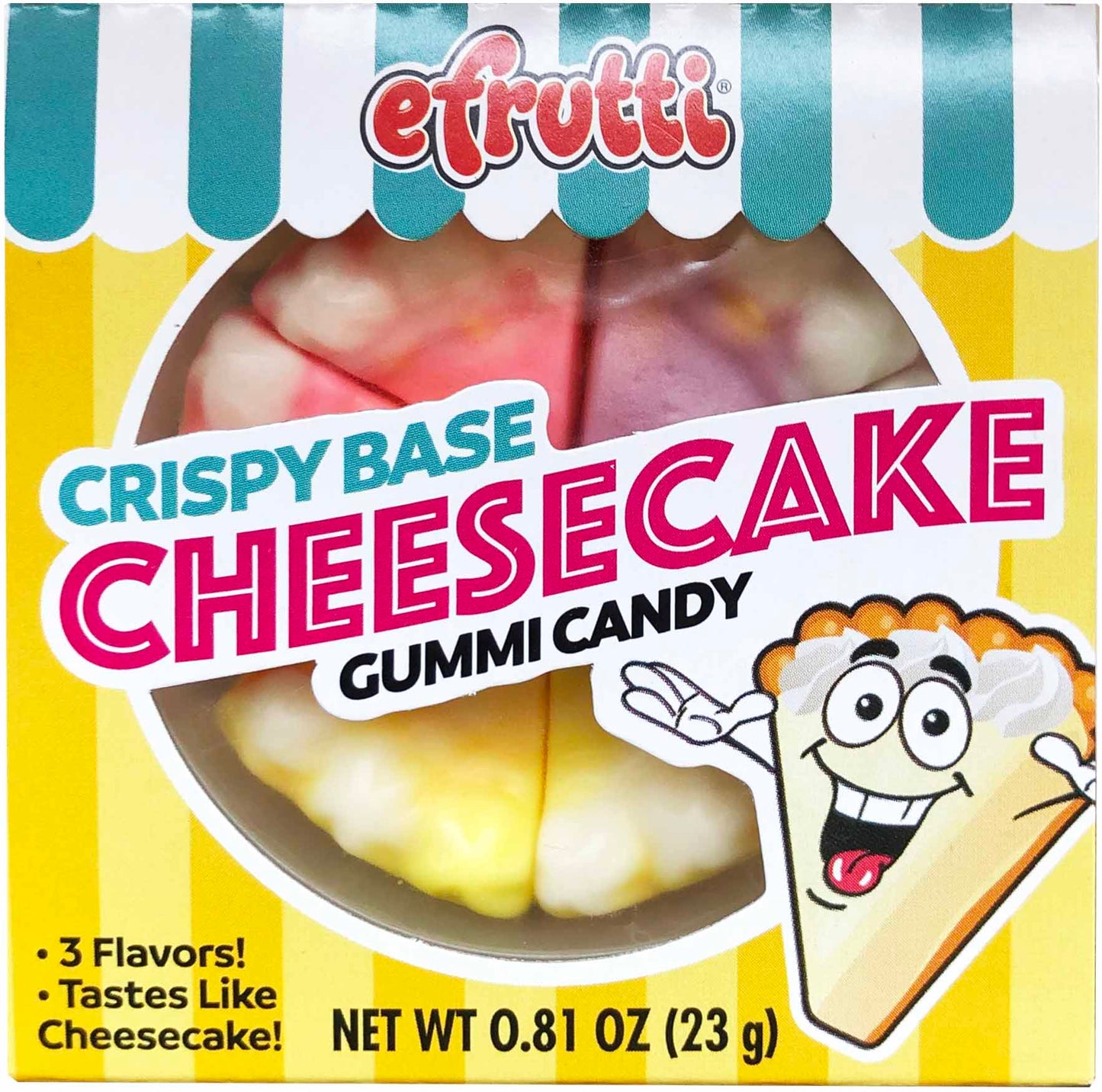 eFrutti Crispy Base Cheesecake Gummi Candy 23g