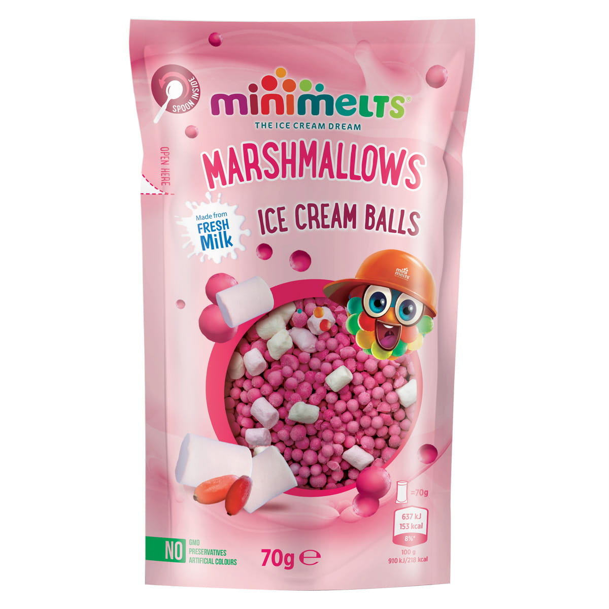 Mini Melts Eis Mini Marshmallows