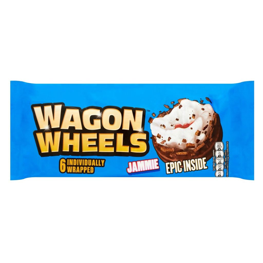 Wagon Wheels Jammie 250g
