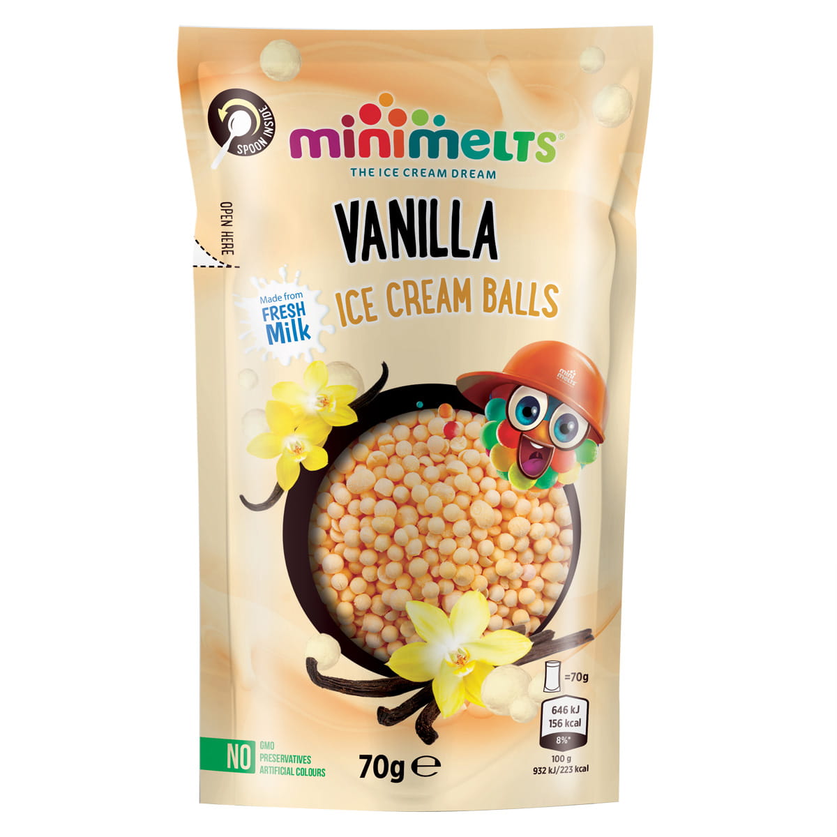Mini Melts Eis Vanillie