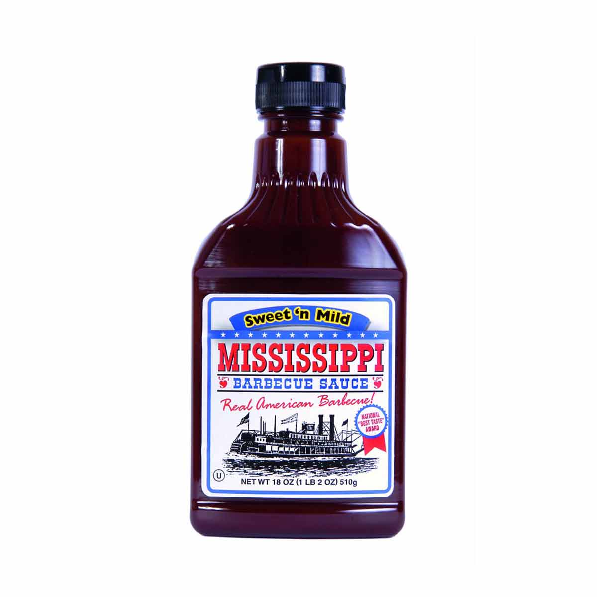 Mississippi BBQ Sauce Sweet´n Mild 510g