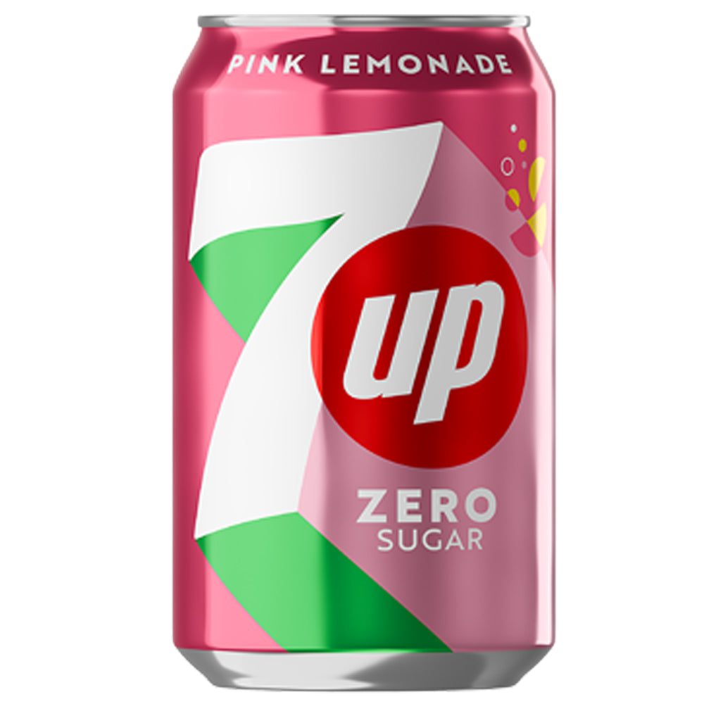 7UP Zero Sugar – Pink Lemonade 330 ml