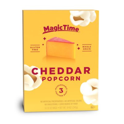 Magic Time Cheddar Popcorn (3x 80g) 240g