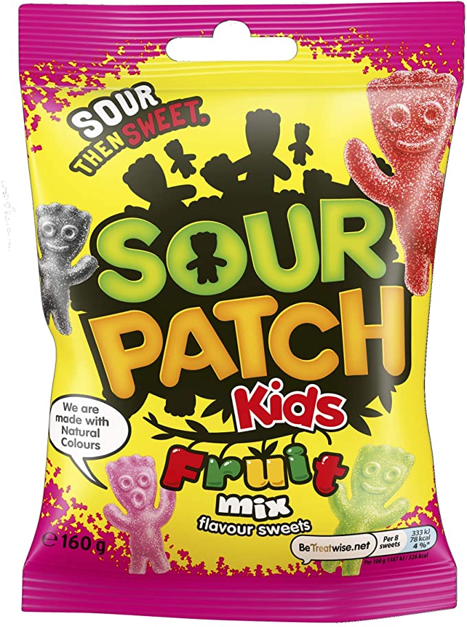 Sour Patch Fruit Mix - 160g