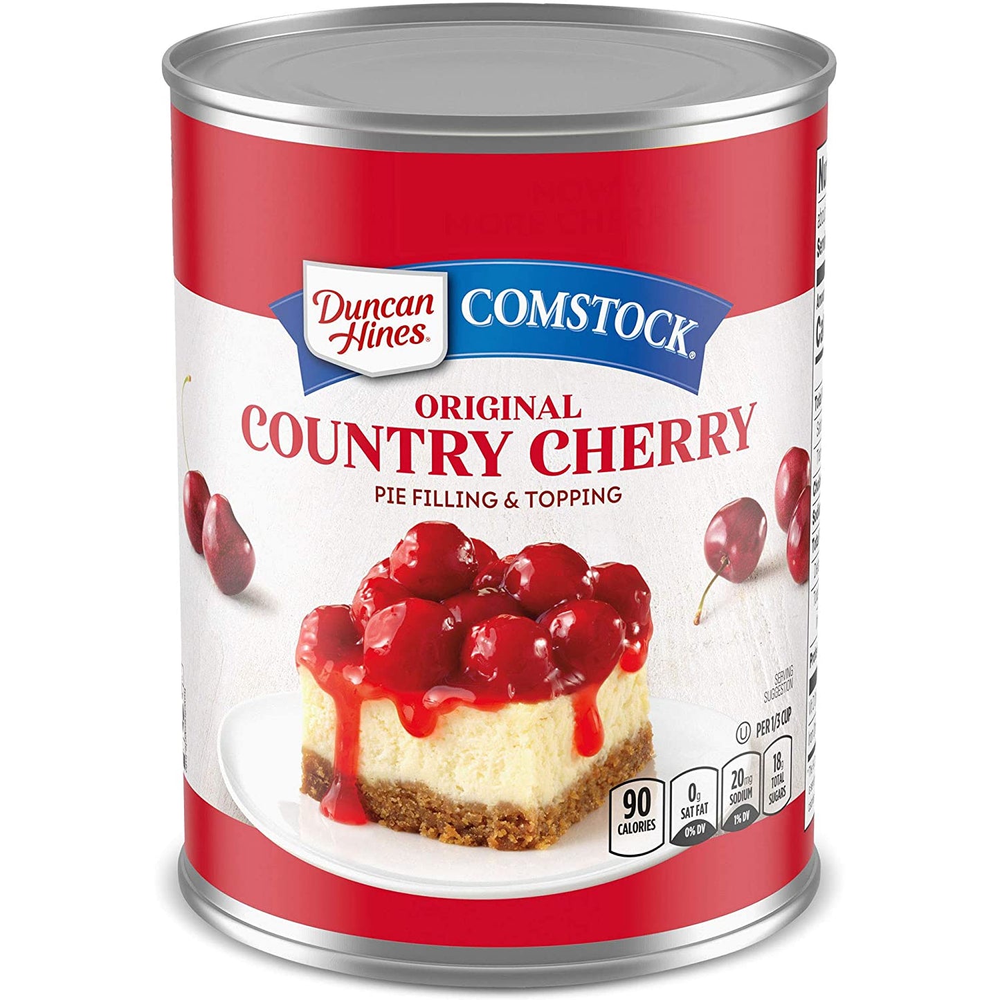 Duncan Hines Comstock Country Cherry Pie Filling & Topping 595g