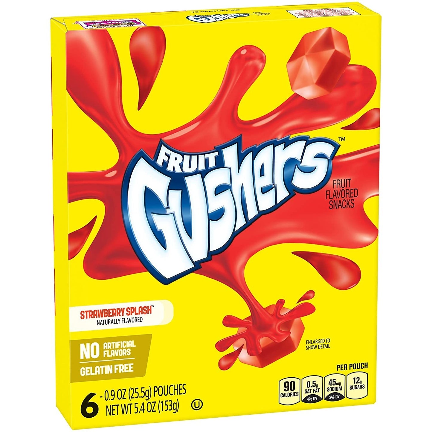 Betty Crocker Fruit Gushers Strawberry Splash 136g (MHD 06.09.2022)