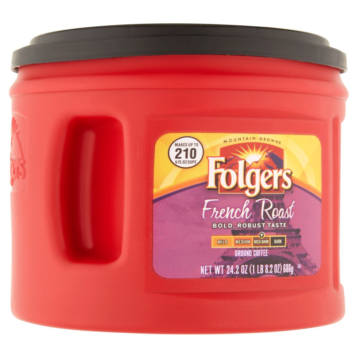 Folgers French Roast Ground Coffee 686g