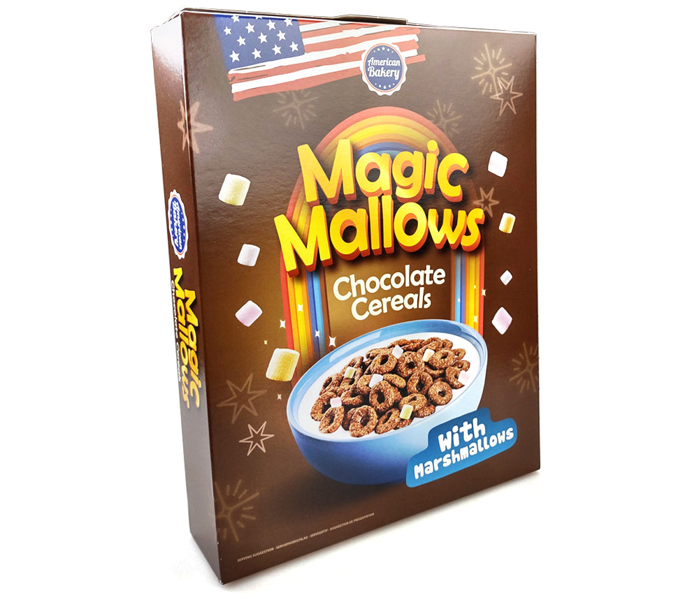 American Bakery Magic Mallows Chocolate Cereals 200g (MHD 05.06.2025)