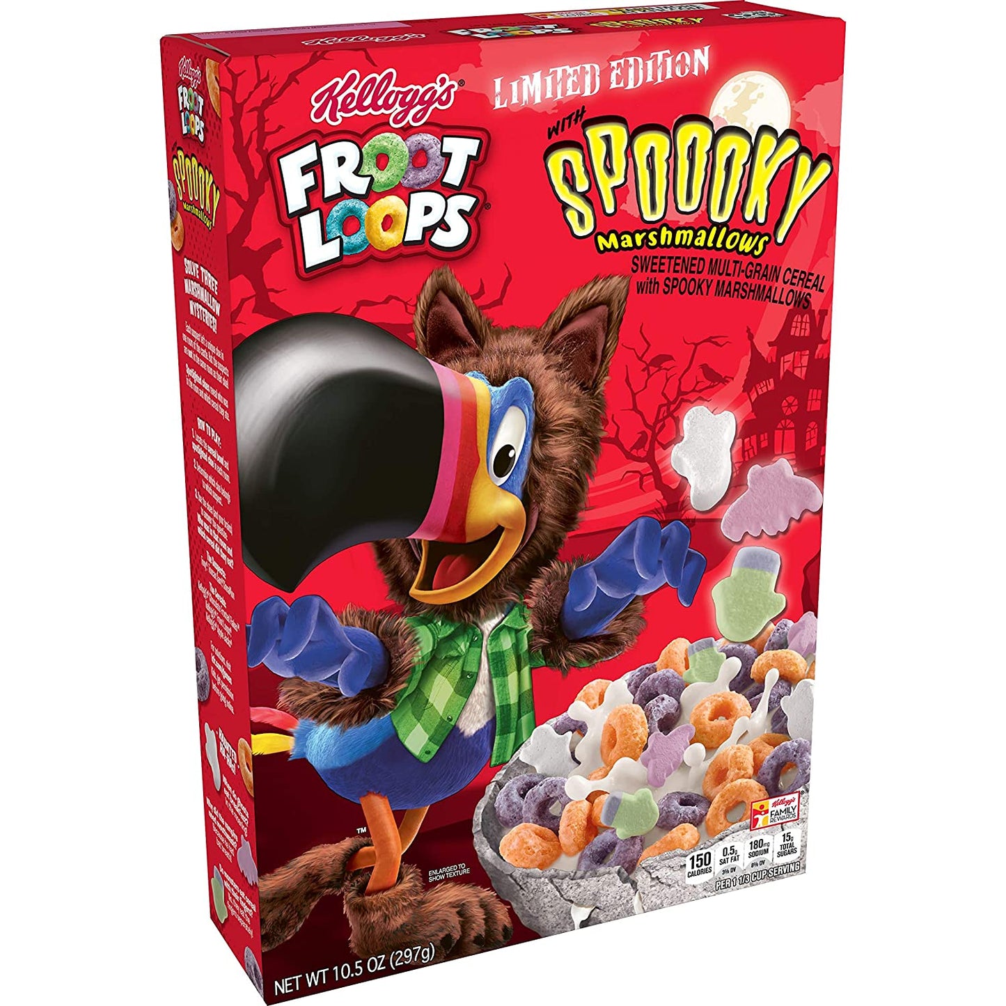 Kellogg´s Spoooky Halloween Froot Loops 297g