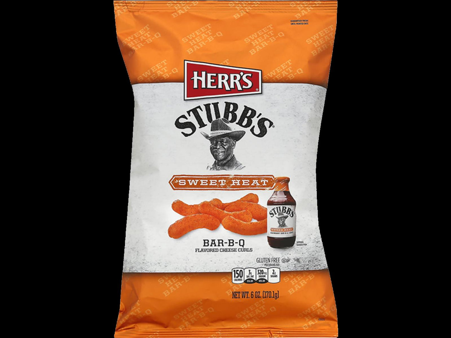 Herr's Stubb´s Sweet Heat Cheese Curls 170g
