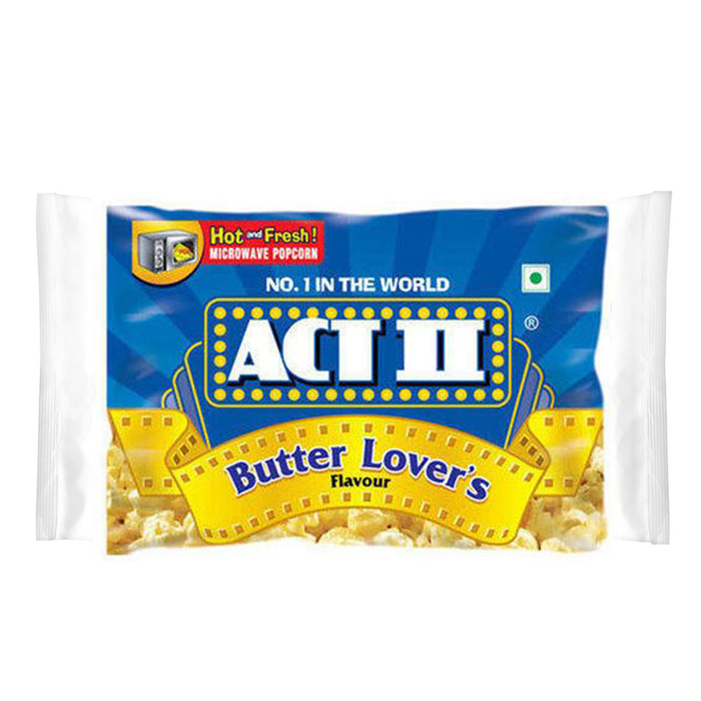 ACT II Butter Lovers Microwave Popcorn 78g