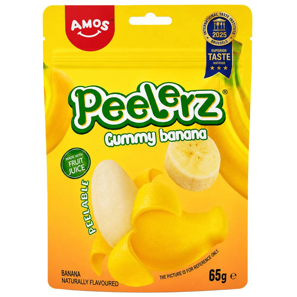 Amos Peelerz Gummy Banana 65g