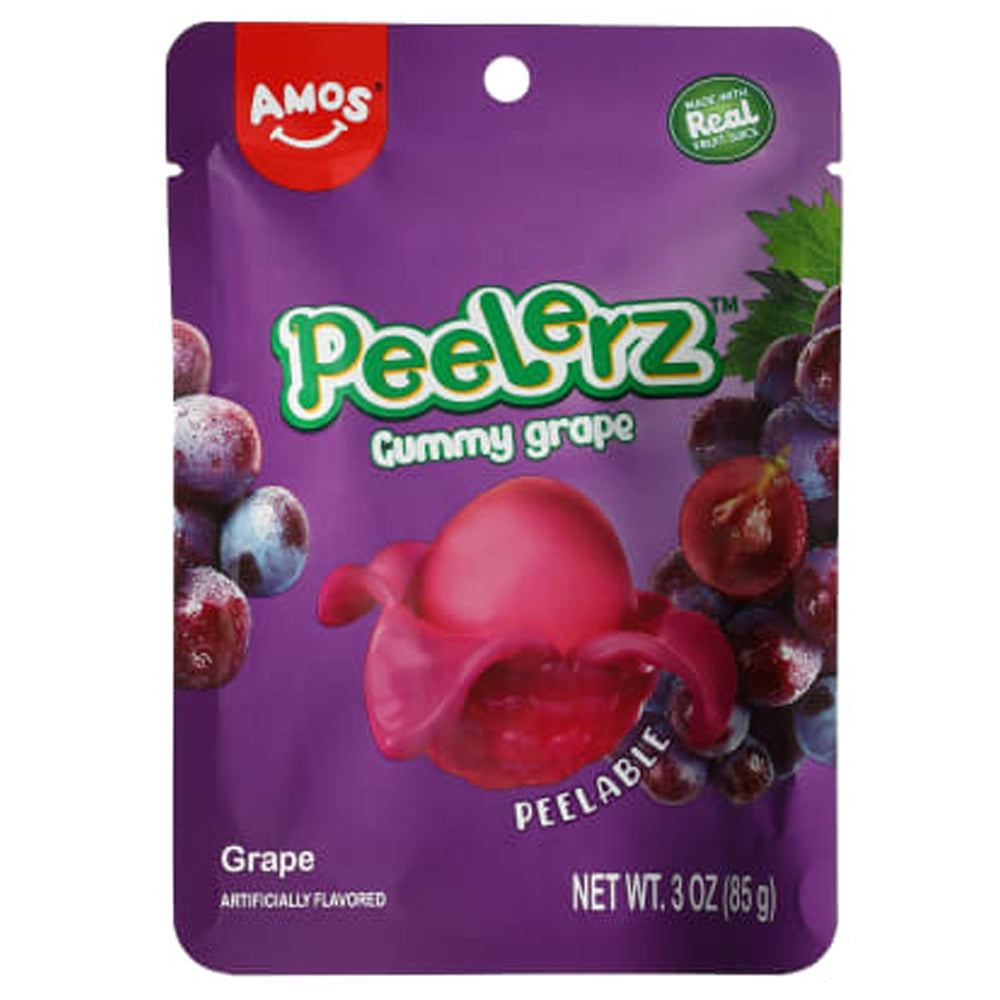 Amos Peelerz Gummy Grape 85g