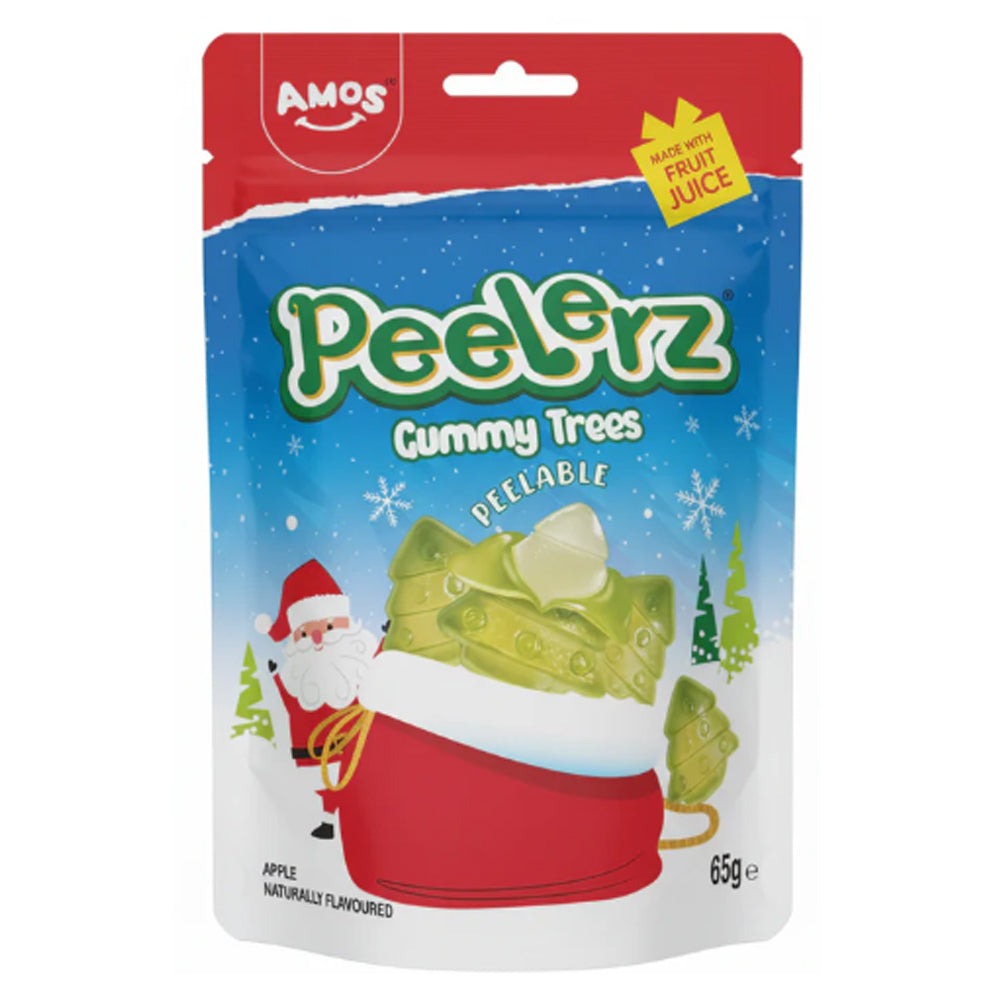 Amos Peelerz Gummy Trees Christmas Edition 65g