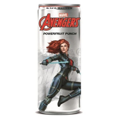 Avengers Powerfruit Punch Black Widow Soda 355ml