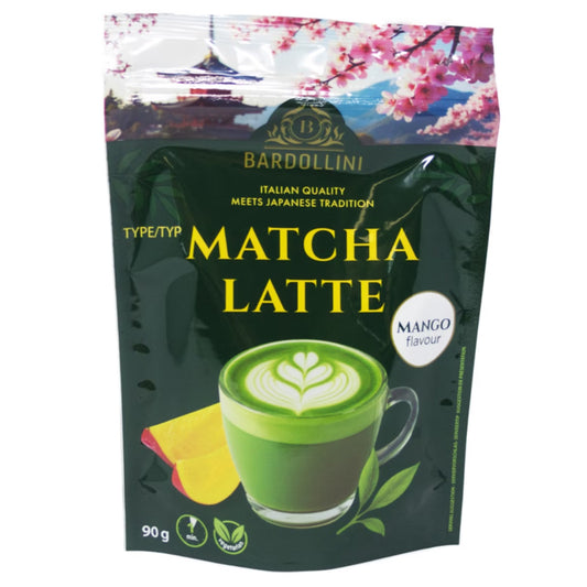 Bardollini Matcha Latte Mango Getränkepulver 90g