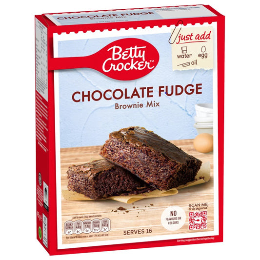 Betty Crocker Chocolate Fudge Brownie Mix 415g