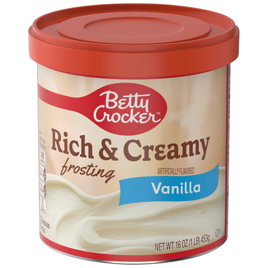Betty Crocker Rich & Creamy Frosting Vanilla 453g