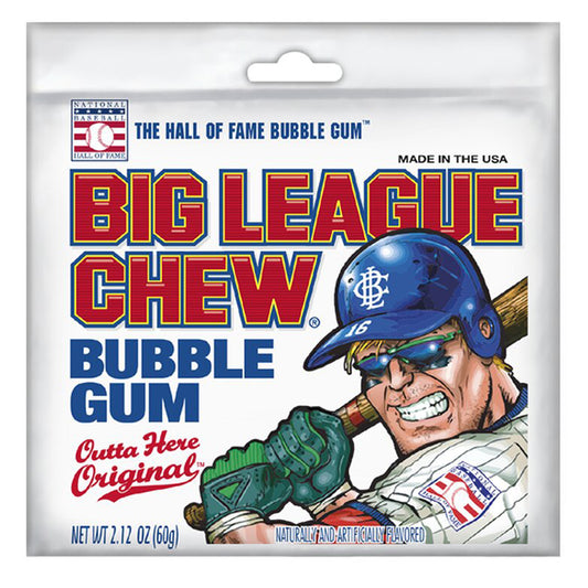 Big League Chew Bubble Gum Outta Here Original 60g