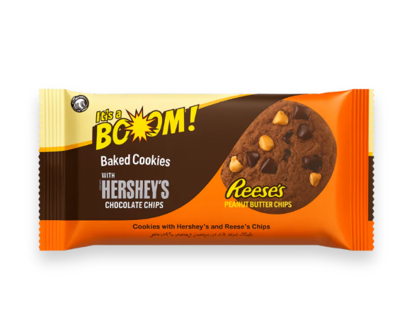 It´s a Boom Baked Cookies with Hershey´s Chocolate Chips & Reese´s Peanut Butter Chips 25g