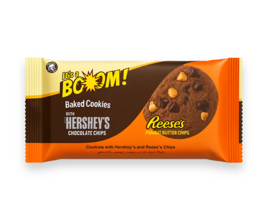 It´s a Boom Baked Cookies with Hershey´s Chocolate Chips & Reese´s Peanut Butter Chips 25g