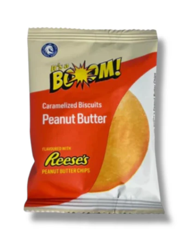 It´s a Boom Crispy Biscuits Peanut Butter by Reese´s 20g