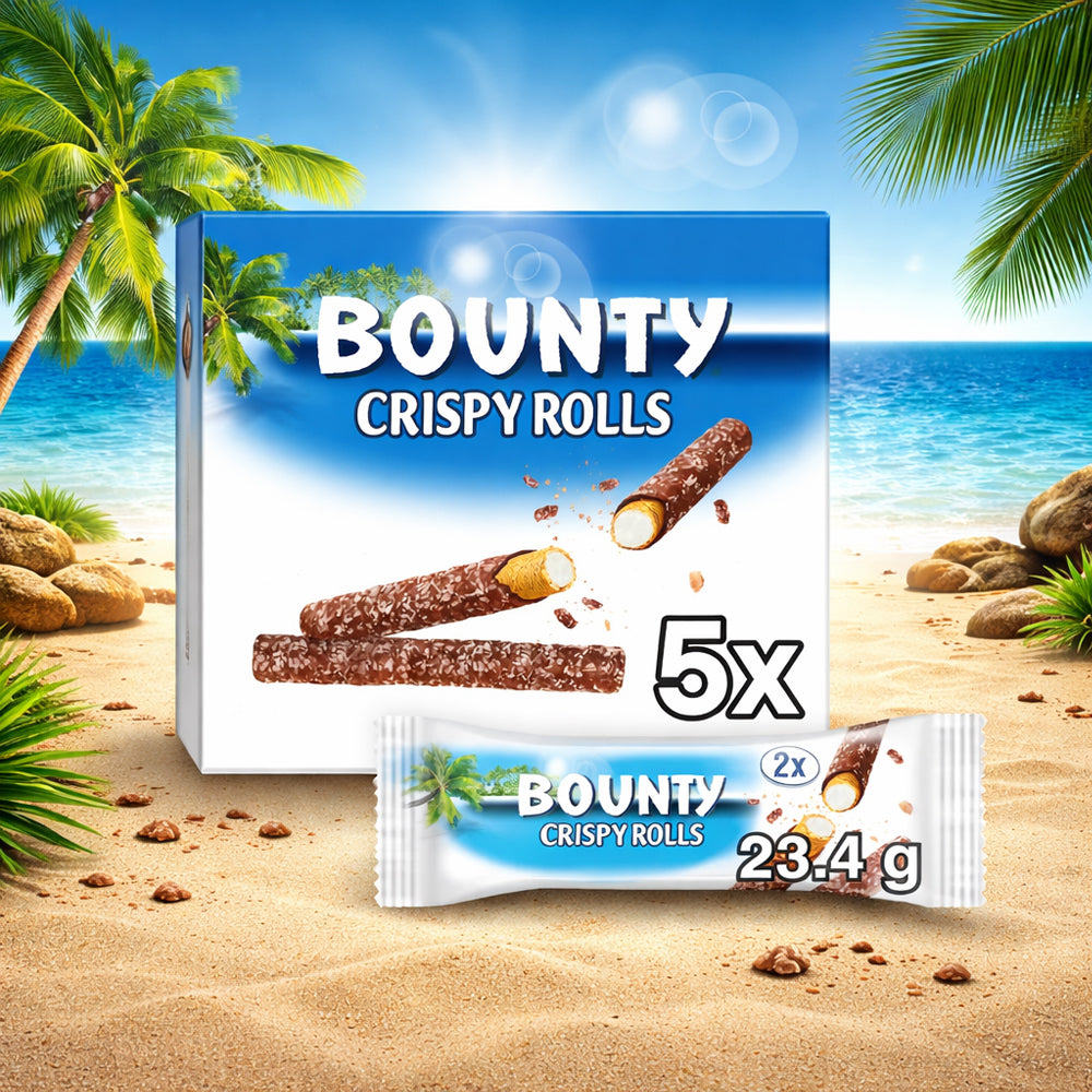 Bounty Crispy Rolls 5 Pack 117g
