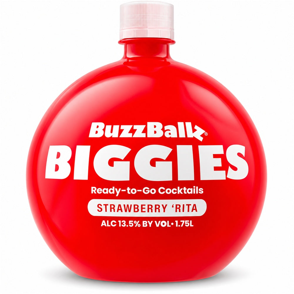 Buzzballz Biggies Mixed Drink Strawberry Rita Margarita Cocktail 15% Vol. 1,75l