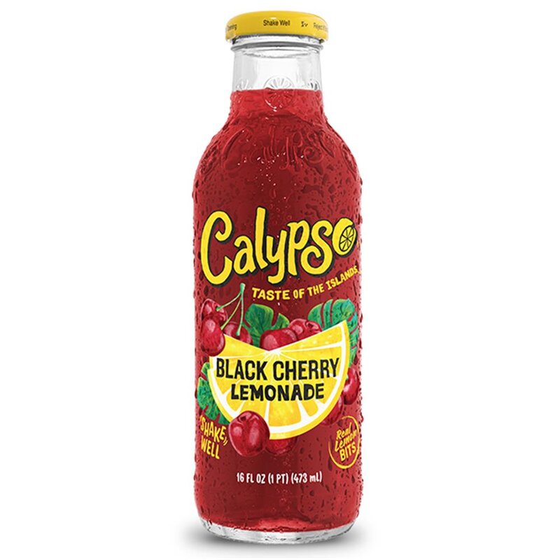 Calypso - Black Cherry Lemonade - Glasflasche - 473 ml