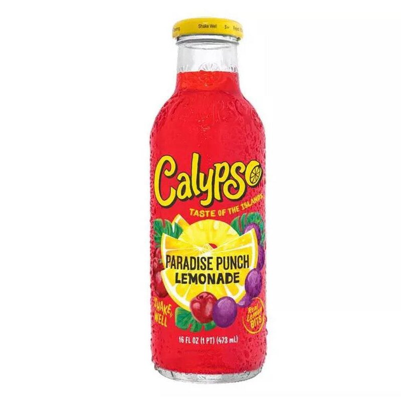 Calypso - Paradise Punch Lemonade - Glasflasche - 473 ml