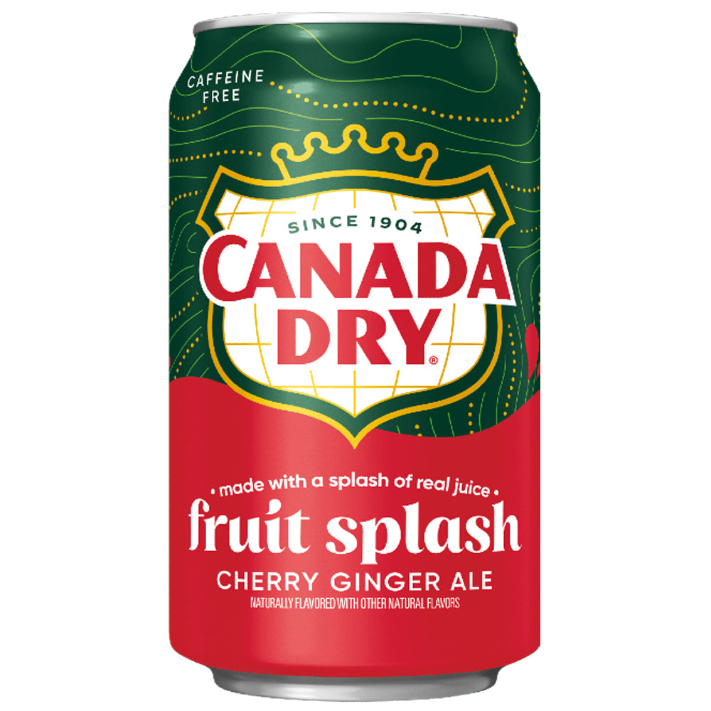 Canada Dry - Fruit Splash Cherry Ginger Ale 355ml