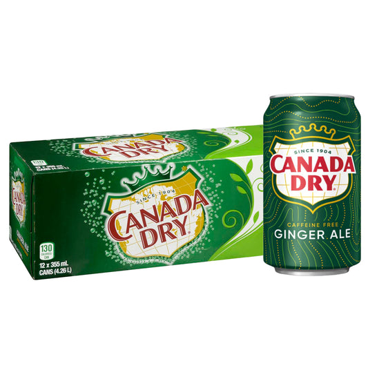 Canada Dry Ginger Ale 12 x 355ml Vorratspack