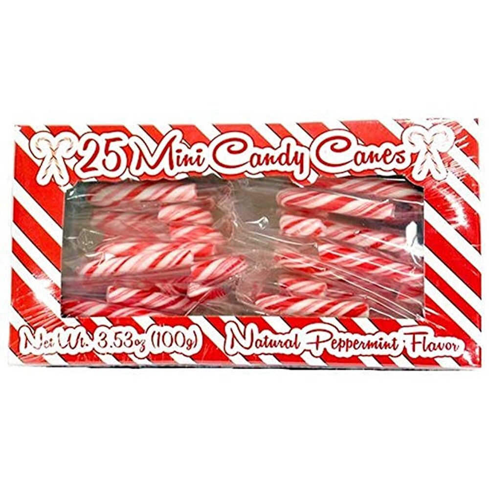 Candy Canes Mini Peppermint 100g