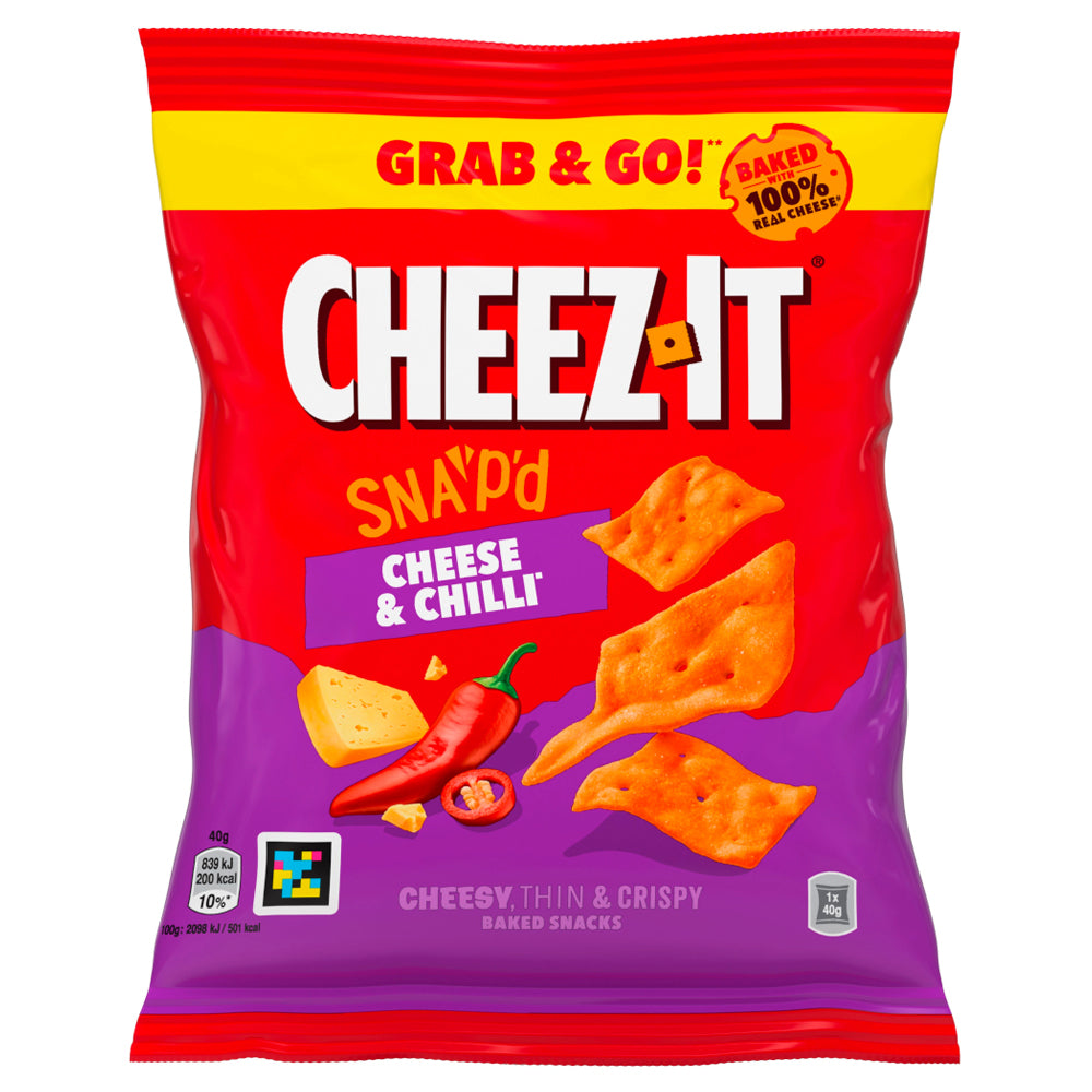 Cheez It Snap'd Cheese & Chilli 40g