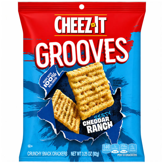 Cheez-It Grooves Zesty Cheddar Ranch 92g