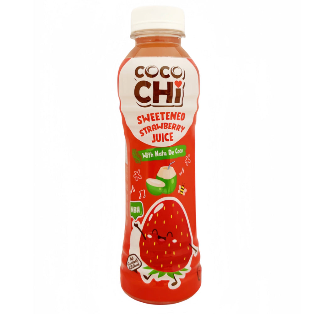 Coco Chi – Strawberry Juice mit Nata De Coco 450ml