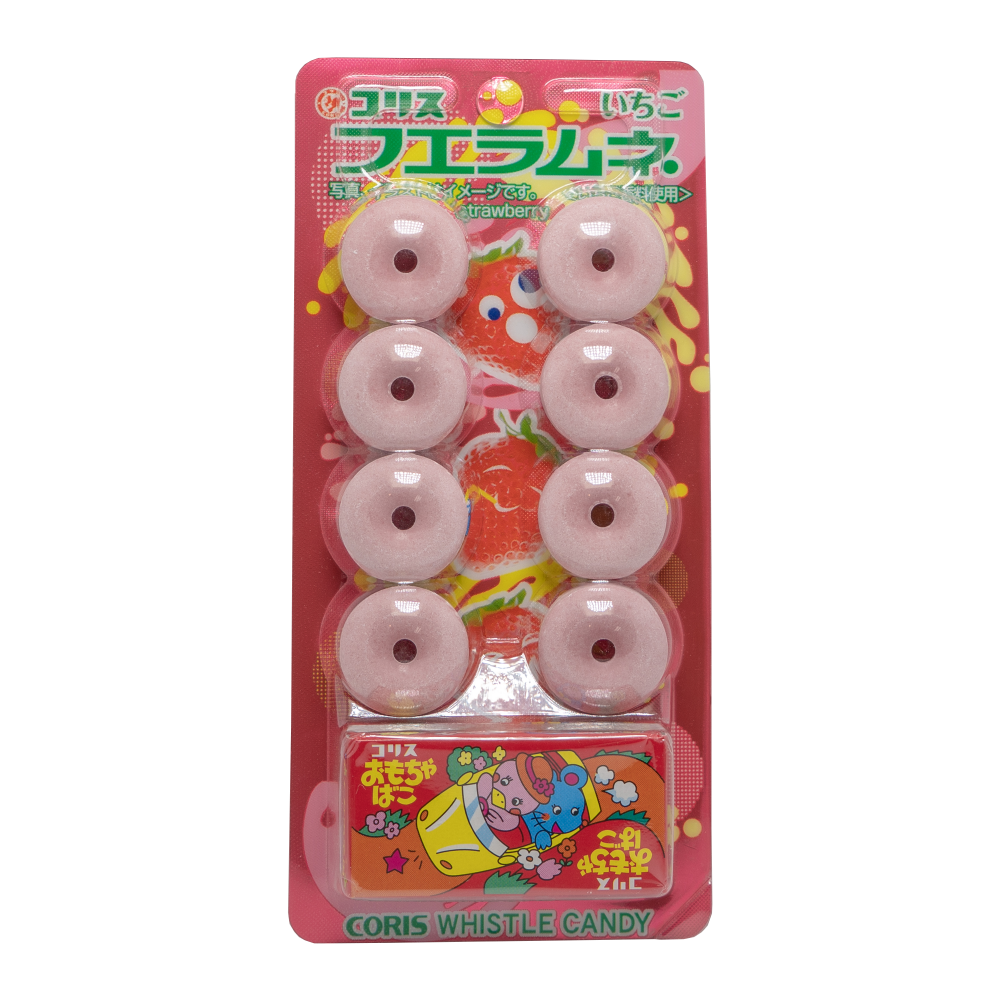 Coris Whistle Candy Strawberry 22g