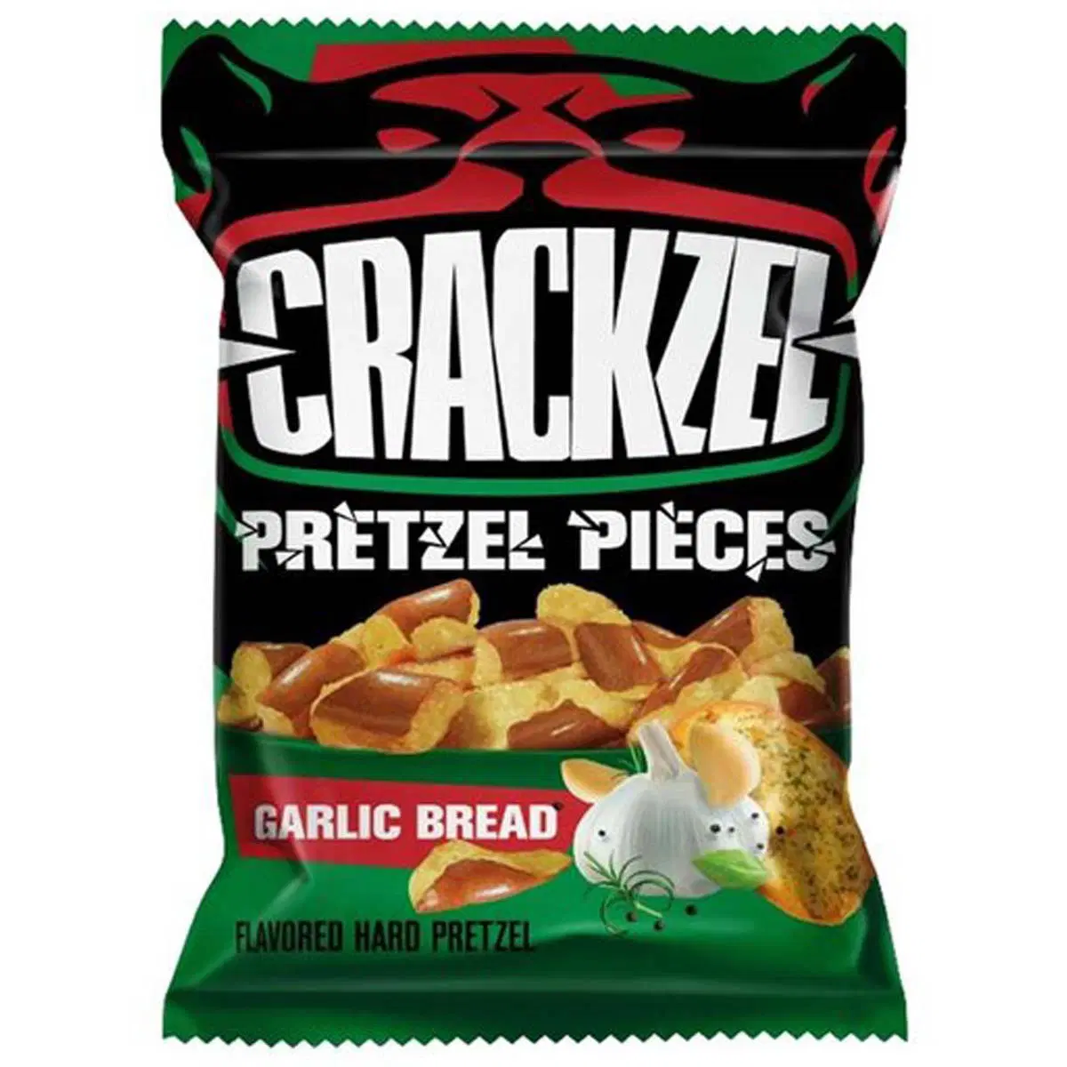 Crackzel Pretzel Pieces Garlic Bread 85g